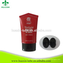 2017 customized beauty cosmetics flat oval bb cream soft tube for sale